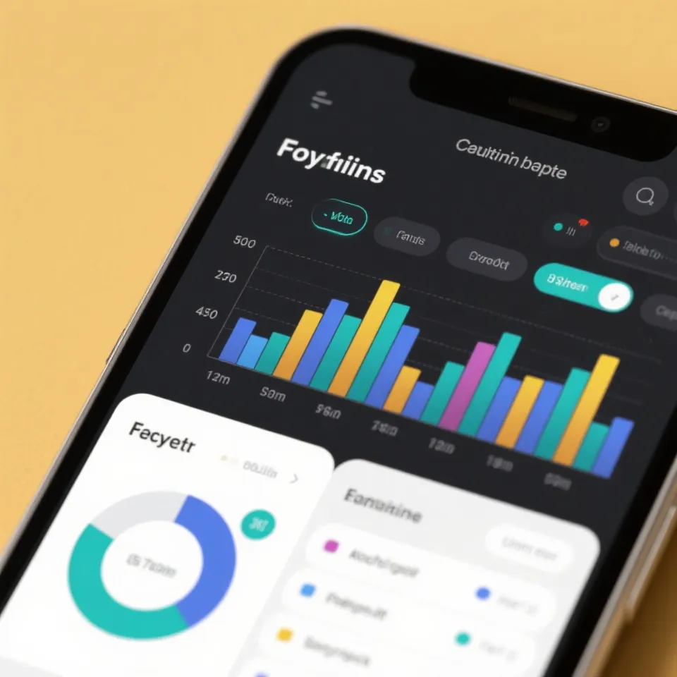 移动端数据界面预览